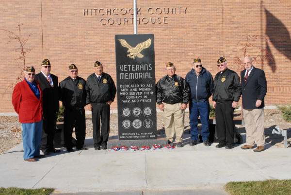 veteran's memorial dedication
